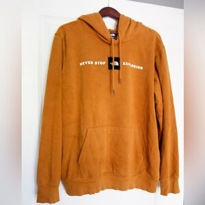 The North Face Orange Sweatshirt Relaxed Fit Hoodie